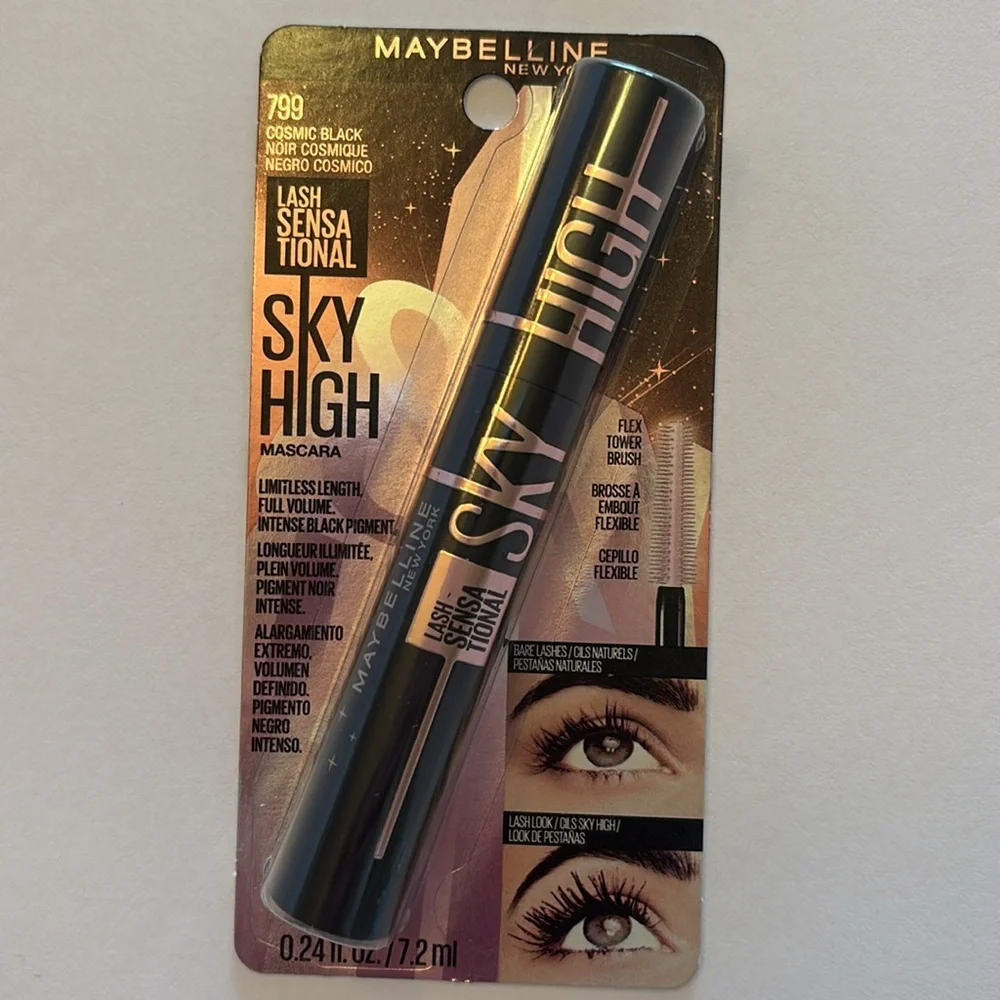 Maybelline | Eyelash Bundle SKY HIGH Cosmic Black | Define-A-Lash Lengthening 2